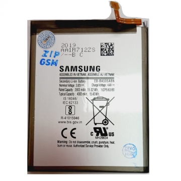 Аккумулятор Samsung SM-A205 (Galaxy A20)/ SM-A305 (Galaxy A30)/ SM-A505 (Galaxy A50) (EB-BA505ABU) 4000 mAh (копия оригинала)
