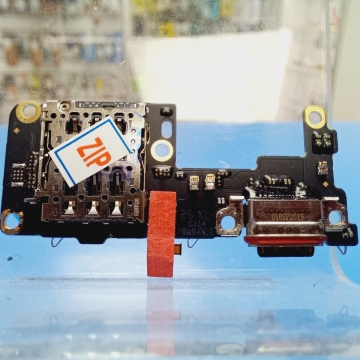 Плата дополнительная Realme 14 5G (RMX5056) с разъемом зарядки, сим-карты и микрофоном, оригинал