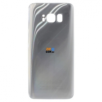 Задняя крышка корпуса Samsung SM-G955F Galaxy S8+ (серебро)