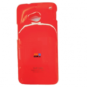 Чехол пластиковый HTC One  SGP Case Ultra Slider (красный)