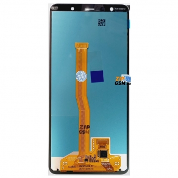 Дисплей Samsung SM-A750F Galaxy A7 (2018) в сборе с тачскрином (черный) оригинал АСЦ p/n GH96-12078A