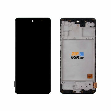 Дисплей Samsung SM-M317F Galaxy M31S  в сборе с тачскрином (черный) оригинал АСЦ p/n GH82-23774A