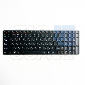 Клавиатура ноутбука Lenovo G580/G580A/G580E/G580G/G585/G585A/G585G/B580/B580A/V580/Z580/Z580A/Z585/Z585A (p/n: 25-206910) черный