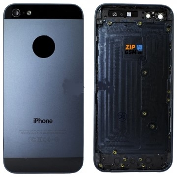 Задняя крышка корпуса iPhone 5 (черный) AAA