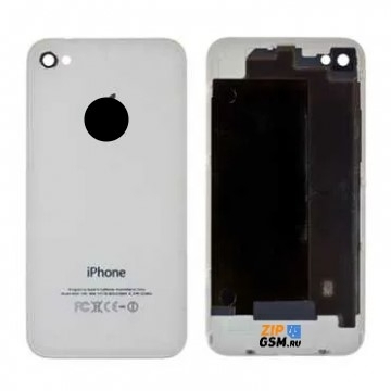 Задняя крышка корпуса iPhone 4G (белая) AAA+