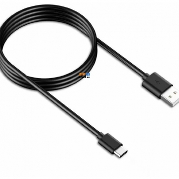 Кабель USB - Type-C для Samsung Galaxy S10 / S10 Plus (EP-DG970BBE), 1м, (тех.упак), черный. ориг