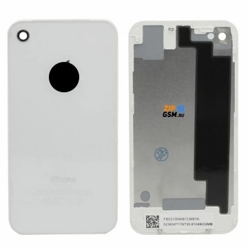 Задняя крышка корпуса iPhone 4S (белая) AAA