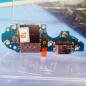 Плата дополнительная Huawei Nova Y91 (STG-LX1) с разъемом sim-карты и карты памяти, оригинал