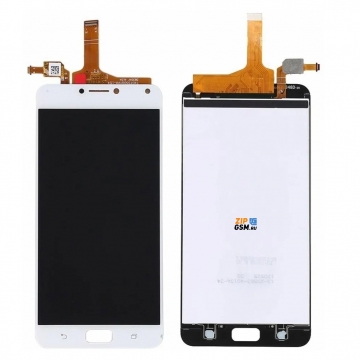 Дисплей Asus Zenfone 4 Max (ZC554KL)  в сборе с тачскрином (белый)