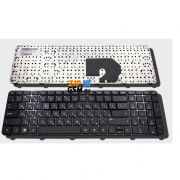Клавиатура ноутбука HP Pavilion DV7-6000 / DV7-6100 / DV7-6200 (с рамкой, черная)