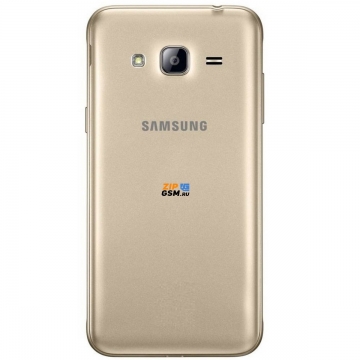 Корпус (задняя крышка и средняя часть) Samsung SM-J320F Galaxy J3 (2016) (золото)