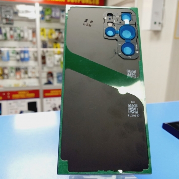 Задняя крышка корпуса Samsung SM-S928B Galaxy S24 Ultra со стеклом камеры (титан серый) оригинал