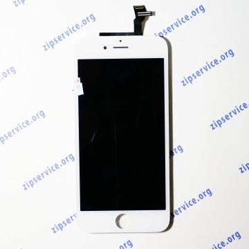 Дисплей iPhone 6 в сборе с тачскрином (белый) AAA
