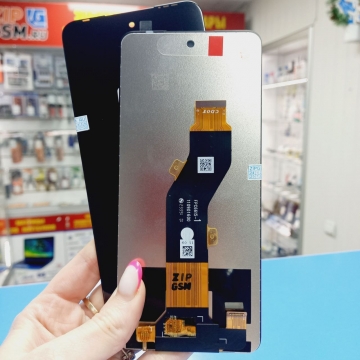 Дисплей Infinix Smart 8 Plus (X6526) в сборе с тачскрином (черный) оригинал