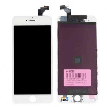 Дисплей iPhone 6 Plus в сборе с тачскрином (белый) AAA