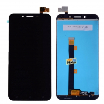 Дисплей Asus Zenfone 3 Max (ZC553KL) в сборе с тачскрином (черный)