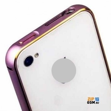 Бампер iPhone 6/6s  металлический 