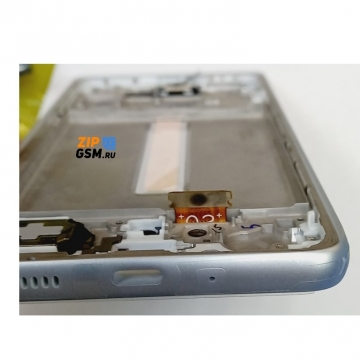 Дисплей Samsung SM-A336B Galaxy A33 5G в сборе с тачскрином (белый) оригинал АСЦ p/n GH82-28143B