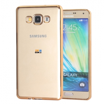 Бампер Samsung A5/A500F (золото)
