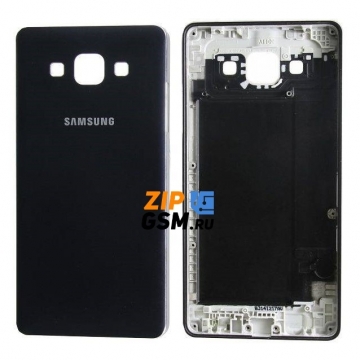 Задняя крышка корпуса Samsung SM-A500F Galaxy A5 (черный)
