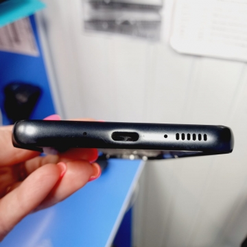 Рамка дисплея Samsung SM-A546 Galaxy A54 (черный) оригинал