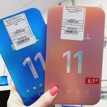 Дисплей iPhone 11 в сборе с тачскрином (черный) ZY In-Cell LTPS FHD
