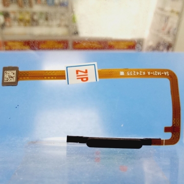 Шлейф Samsung SM-A065F Galaxy A06 cо сканером отпечатка пальца (черный) оригинал АСЦ p/n GH81*26470A