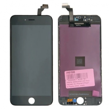 Дисплей iPhone 6 Plus в сборе с тачскрином (черный) AAA