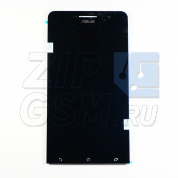 Дисплей Asus Zenfone 6 (A600CG) в сборе с тачскрином (черный)
