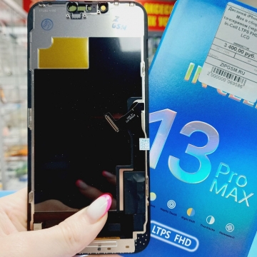 Дисплей iPhone 13 Pro Max в сборе с тачскрином (черный) ZY In-Cell LTPS FHD COF LCD