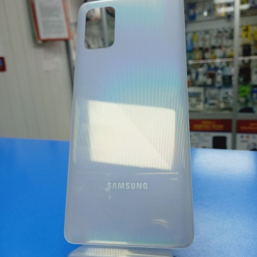 Задняя крышка корпуса Samsung SM-A715F Galaxy A71 (белая)