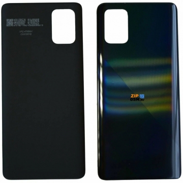 Задняя крышка корпуса Samsung SM-A715F Galaxy A71 (черный)