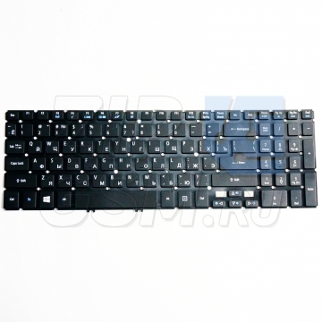 Клавиатура для ноутбука Acer Aspire V5 /V5-571/ V5-531/V5-551/V5-552/V5-572/V5-573/V7-581/V7-582/Timeline Ultra M3-581/M3-581G черная без рамки
