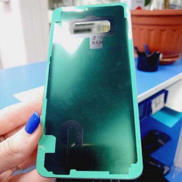 Задняя крышка корпуса Samsung SM-G970F Galaxy S10e (темно-серый) премиум