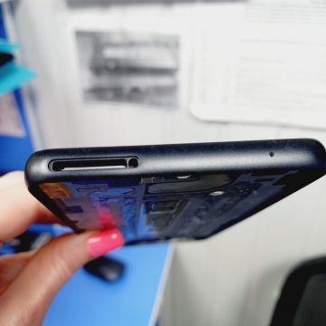 Рамка дисплея Samsung SM-A336B Galaxy A33 5G (2022) (черный) оригинал (б/у)