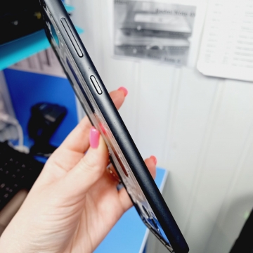 Рамка дисплея Samsung SM-A336B Galaxy A33 5G (2022) (черный) оригинал (б/у)