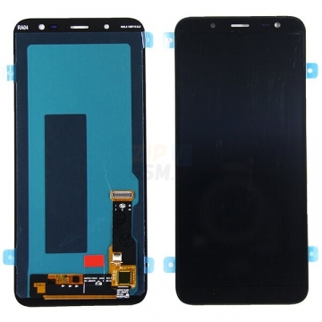 Дисплей Samsung SM-J600F Galaxy J6 в сборе с тачскрином (черный), TFT с регулировкой подсветки