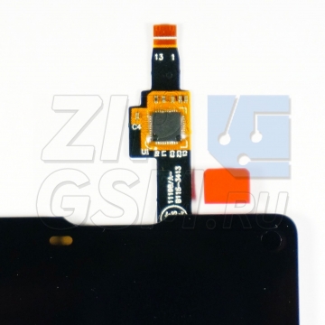 Дисплей ZTE Nubia Z5 Mini (NX40X) в сборе с тачскрином (черный) оригинал