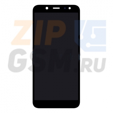 Дисплей Samsung SM-A600F Galaxy A6 (2018) в сборе с тачскрином TFT (черный)
