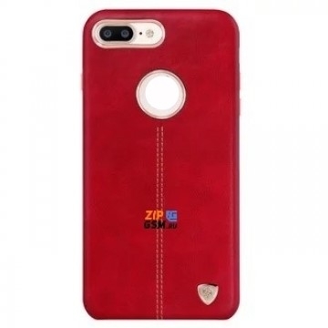 Чехол Задняя накладка iPhone 6 Plus / 6S Plus Nillkin Englon (кожа/красный)