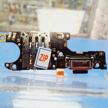 Плата дополнительная Huawei Honor 400 (DNY-NX9) c разъемами зарядки, симкарты и микрофоном (оригинал)