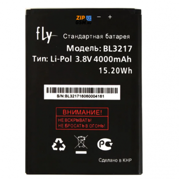 Аккумулятор Fly IQ4502 Quad Era Energy 1 (BL3217) оригинал