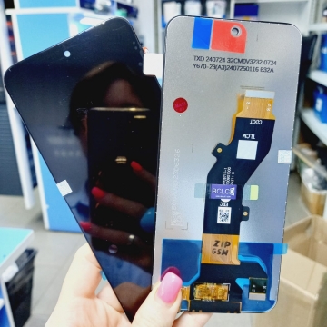 Дисплей Infinix Hot 50i (X6531B)/Smart 9 (X6532)  в сборе с тачскрином (черный) оригинал