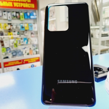 Задняя крышка корпуса Samsung SM-G988F Galaxy S20 Ultra (черный)