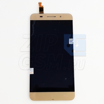 Дисплей Huawei Honor 4X (CHE2-L11) в сборе с тачскрином (золото)