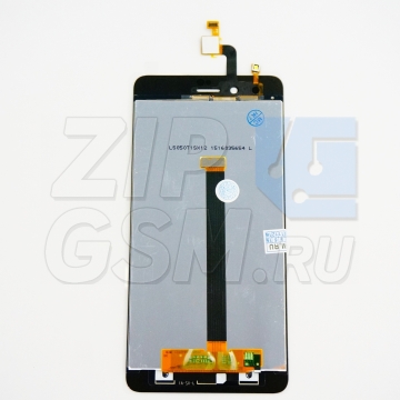 Дисплей ZTE Nubia Z11 Mini в сборе с тачскрином (черный) оригинал
