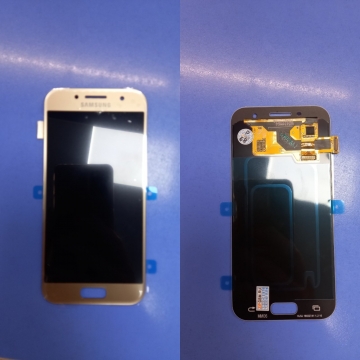 Дисплей Samsung SM-A320F Galaxy A3 (2017) в сборе с тачскрином (золото) оригинал АСЦ p/n GH97-19732B