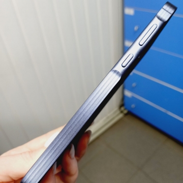 Дисплей Samsung SM-A556F Galaxy A55 в сборе с тачскрином в рамке (синий) OLED Full Size 1:1 Service pack