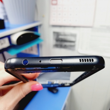 Средняя часть корпуса Samsung SM-A245 Galaxy A24 4G 2023 (черный)