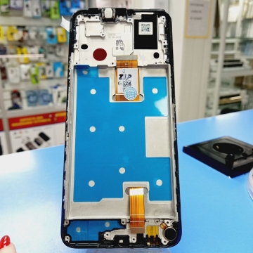 Дисплей Huawei Honor X7a / X7a Plus (RKY-LX1) в сборе с тачскрином в рамке (черный) ориг